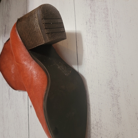 Kanna, Heeled Bootie, Orange/Red, Size 40(8/12-9) - Picture 7 of 7